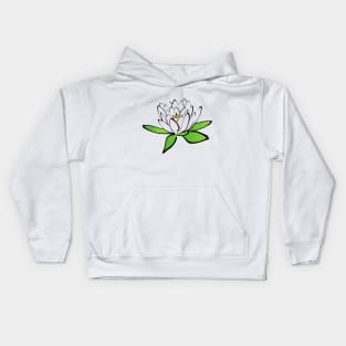 Lotus Flower Design Kids Hoodie